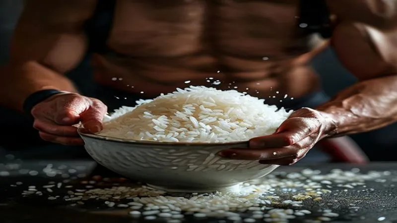 Phân tích y khoa hình ảnh Ăn cơm có béo không? Chế độ dinh dưỡng gymer Việt